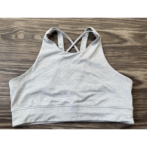 Vuori Elevation Sports Bra Gray Size XL Women's Athletic - Picture 1 of 6